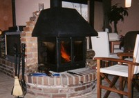手作り暖炉
